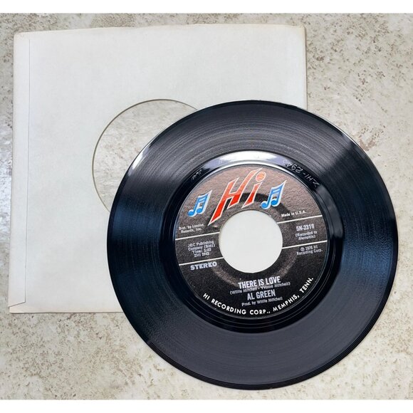 Al Green Keep Me Cryin / There Is Love 45 Soul 1976 Hi 2319 VG+ - Picture 5 of 7